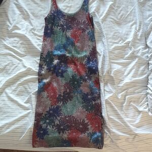 Sparkly Floral Glitter Maxi Dress – Splendid x Margherita